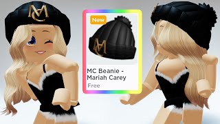 GET THIS FREE MARIAH CAREY BEANIE NOW 😲🥵 [upl. by Combs]