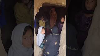 All these kids living in a cave because their home got destroyed in a massive flood [upl. by Kassab]