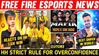 😍TSG LEGEND REACTS ON HH ESPORTZ LAN WIN🔥FOZYAJAY REPLY ON HOG 1V4 CLUTCHES FREE FIRE ESPORTS NEWS [upl. by Quintessa]