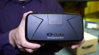 Unboxing the Oculus Rift Development Kit 2 DK2 [upl. by Oni933]