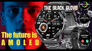 Affordable AMOLED Smartwatch W100 Sports Modes Unboxing [upl. by Kcirevam]