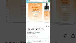 Best Vitamin C Face Serum  How to Use Face Serum  Daily Glow Face Serum  Which Face Serum is Best [upl. by Arymat]