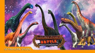 DBWC All Sauropod Battles 2023 Edition [upl. by Knarf]