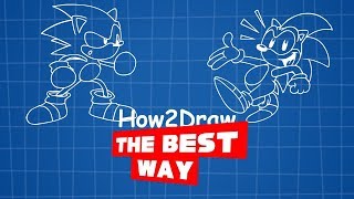 How2Draw THE BEST WAY [upl. by Gnurt709]