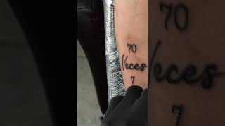 small tattoo with great meaning tattoo tattoolearning tattooartist miami [upl. by Niltak]