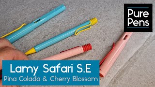 Lamy Safari Pina amp Cherry Blossom [upl. by Hulda978]