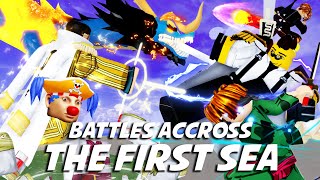 Roblox BLOX FRUITS Funniest Moments BATTLES ACROSS THE FIRST SEA ARC COMPILATION 3 🍊 [upl. by Nodnarg]