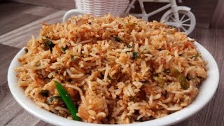 How to make Hyderabadi Veg Dum Biryani  బిరియాని తెలుగులో  Crazy Recipes  Madhuri [upl. by Pallaten790]