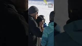 Prince Harry and Meghan Markle in Whistler BC for Invictus Games training camp Royals [upl. by Airotkiv]