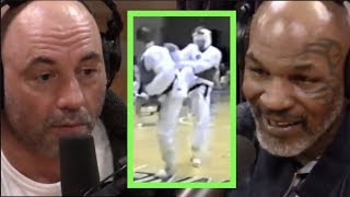 Mike Tyson Asks Joe Rogan About His Fighting Days [upl. by Scoter]