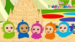 Tiddlytubbies Season 2 ★ Episode 10 Sandcastle Play Time ★ Teletubbies Babies ★ Kid Shows [upl. by Portuna513]