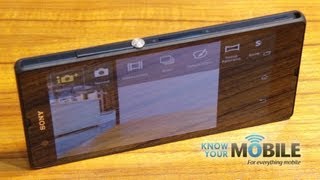 Sony Xperia Z camera walkthrough [upl. by Neerac262]