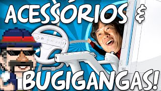 NINTENDO WII  Conheça TODOS Acessórios [upl. by Auqcinahs]