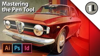 Mastering the PEN tool in Adobe Illustrator CC 2019 [upl. by Namra745]