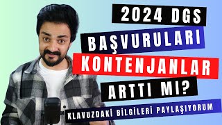 2024 DGS BAŞVURU VE KONTENJANLAR HAKKINDA BİLGİ DGS BAŞVURU KILAVUZU [upl. by Eilesor]