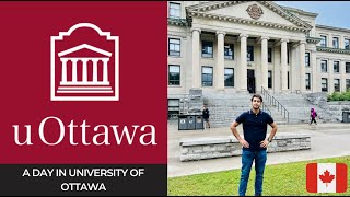 University of Ottawa Tour  Canada Vlog  Desi in Canada [upl. by Anoif]