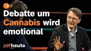 Lauterbach verteidigt seine CannabisPläne  Markus Lanz vom 01 November 2022 [upl. by Aneehsal960]