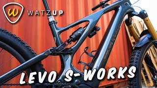 Specialized Turbo Levo SWorks 2023  Gloss Black Liquid Metal  Flightcheck [upl. by Oinota]