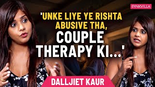 Dalljiet Kaur Opens Up on Separation from Nikhil Patel FIR Depression Wedding Son Shalin Bhanot [upl. by Freyah]