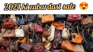 2024 ki zabardast sale laggae preloved imported bags [upl. by Stodder]