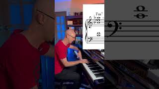 Pentatonic Voicings Exercise jazzpiano jazzimprovisation chords pianolessons jazz [upl. by Aihsenal]