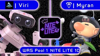 NITE LITE 10  Viri ROB vs Myran Olimar  Winners Round 5 Pool 1 [upl. by Cyma]