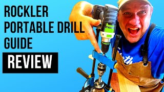 Rockler Portable Drill Guide Review [upl. by Damalus]