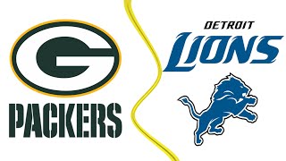 🏈 Detroit Lions vs Green Bay Packers NFL Game Live Stream 🏈 [upl. by Zola]