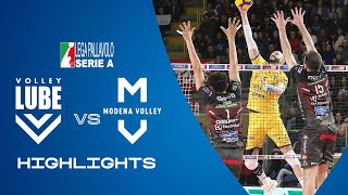 Civitanova vs Modena  Highlights  Superlega  17a Giornata [upl. by Annawt]