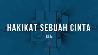 Iklim  Hakikat Sebuah Cinta low key  Karaoke [upl. by Drwde]