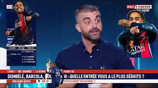 Léquipe Du Soir  BARCOLA ESTIL LE NOUVEAU PATRON DE LATTAQUE DU PSG Le PSG sauvé par ces bleus [upl. by Vivi99]