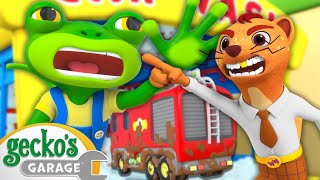 The Big Car Wash Showdown  Geckos Garage  Trucks For Children  Cartoons For Kids [upl. by Pence]