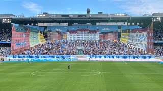 Hymnen och tifo Malmö FFHammarby IF 20240407 [upl. by Calan]