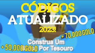 TODOS OS CÓDIGOS DO CONSTRUA UM BARCO POR TESOURO Roblox [upl. by Nnylyahs]