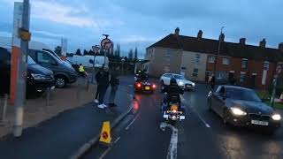 journey to the Start of Bridgwater Carnival [upl. by Hulton308]