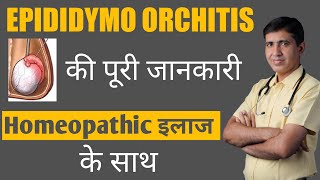 Epididymo Orchitis Homeopathic Treatment For Inflammation Of The Testicles [upl. by Isaiah351]