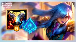 Wild Rift Leona lightest tank character gameplay  build and runes [upl. by Mars]