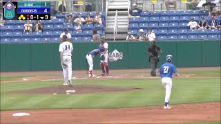 Connie Mack World Series Game 17 Dulins Dodgers vs DBat United 8124 [upl. by Latonia408]