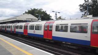 Rare 2x 1973TS Piccadilly Line Eastbound passes at Turnham Green [upl. by Nnylacissej945]