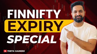 Finnifty Expiry Strategy  Live Trading  Theta Gainers [upl. by Savick927]