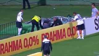 Player Falls In A Hole During His Goal Celebration  Unbelievable Moment HD [upl. by Acsecnarf]