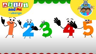 Count to 5  Akili amp Me  Learning videos for kids [upl. by Mcwherter]