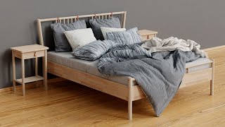 IKEA BJORKSNAS Bed Frame Review Watch Before You Buy [upl. by Nnyleuqcaj]