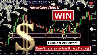 1 min very powerful binary options trading stratergy using candlestick pattern quotex pocketoption [upl. by Ahsiyn]