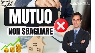 🚨INFO UTILI da sapere quando si fa un MUTUO [upl. by Correy697]