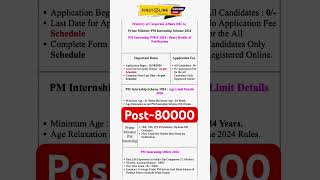 pminternship jobopening recruitment jobvacancy news job shortvideos shortsfeed shorts [upl. by Dnarb]