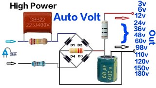 Convert 220v ac to 3v6v12v24v48v60v98v110v120v150v DC Led drivermulti output converter [upl. by Oruasi]