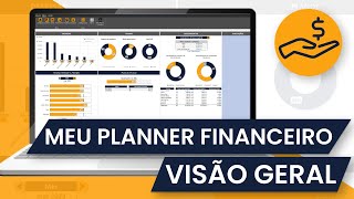 1  Meu Planner Financeiro  Organização financeira automatizada [upl. by Huang]