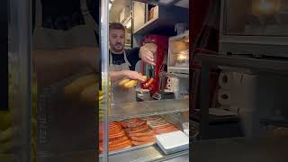 Discover The Hottest Hotspot Hot Dog Stand  In Vienna City Center Austria🇦🇹MustVisit🌭🌭 [upl. by Novyar]