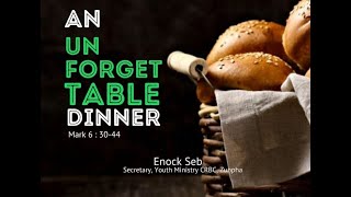 AN Unforgettable Dinner Enock Seb [upl. by Pail]